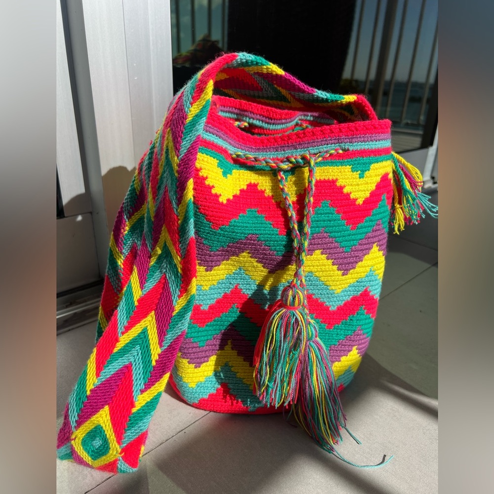 Colombian hand woven bag